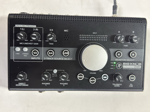 Mackie big knob studio plus - knob,