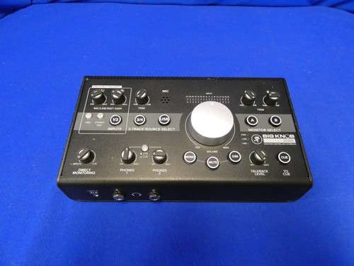 Mackie big knob studio monitor - big,