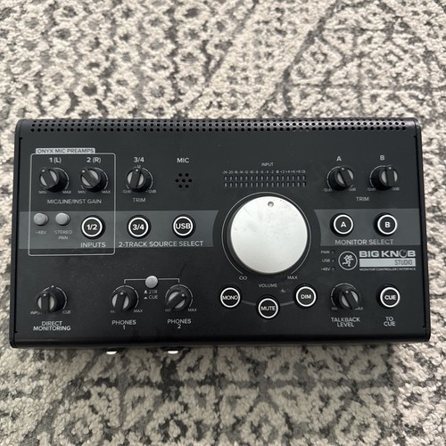 Mackie big knob studio monitor - mackie,