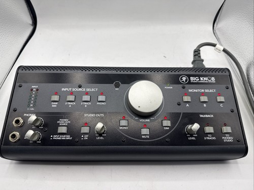 Mackie big knob studio command - studio,