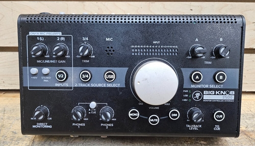 Mackie big knob studio plus - knob,