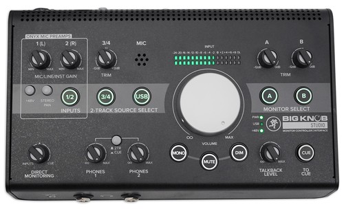 Mackie big knob studio 3x2 - mackie,