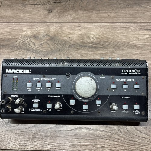 Mackie big knob studio - mackie, command