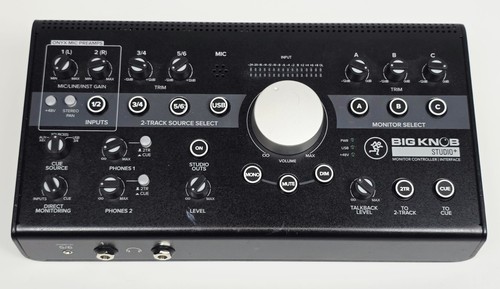 Mackie big knob - knob, 4x3